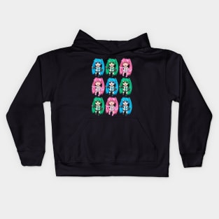 Hatsune Miku Chibis Kids Hoodie